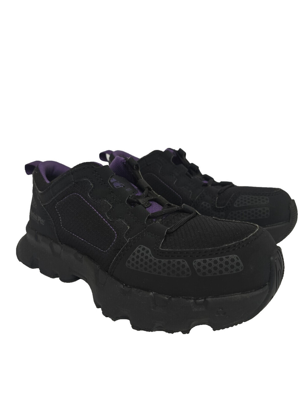 Timberland PRO Women’s Powertrain EV Comp Toe Work Shoes TB0A66T7ECS Black 8.5W